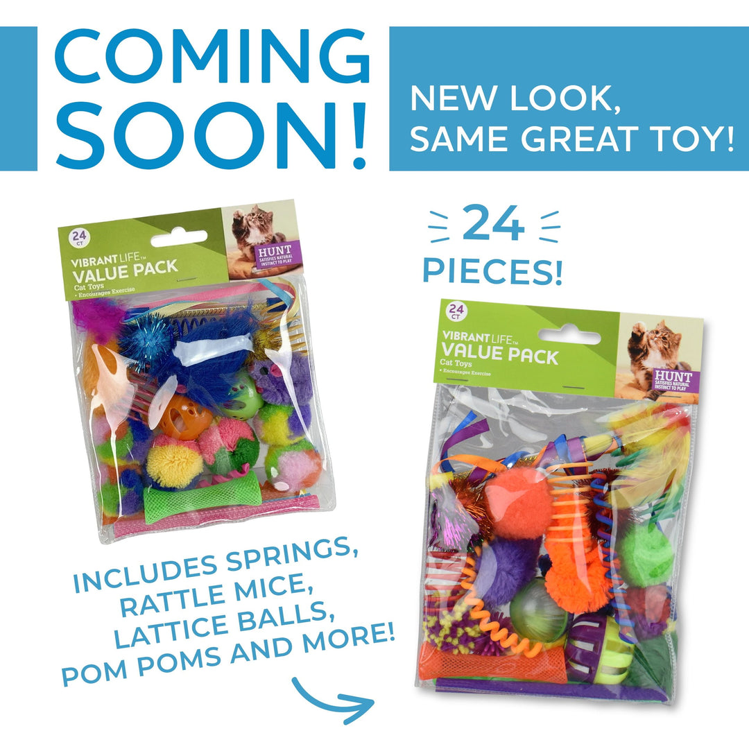 24 Piece Value Pack Cat Toys