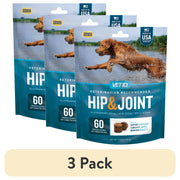 (3 Pack)  Hip & Joint Supplement for Dogs, Chicken Flavored Soft Chews, 60 Count Soft Chews
