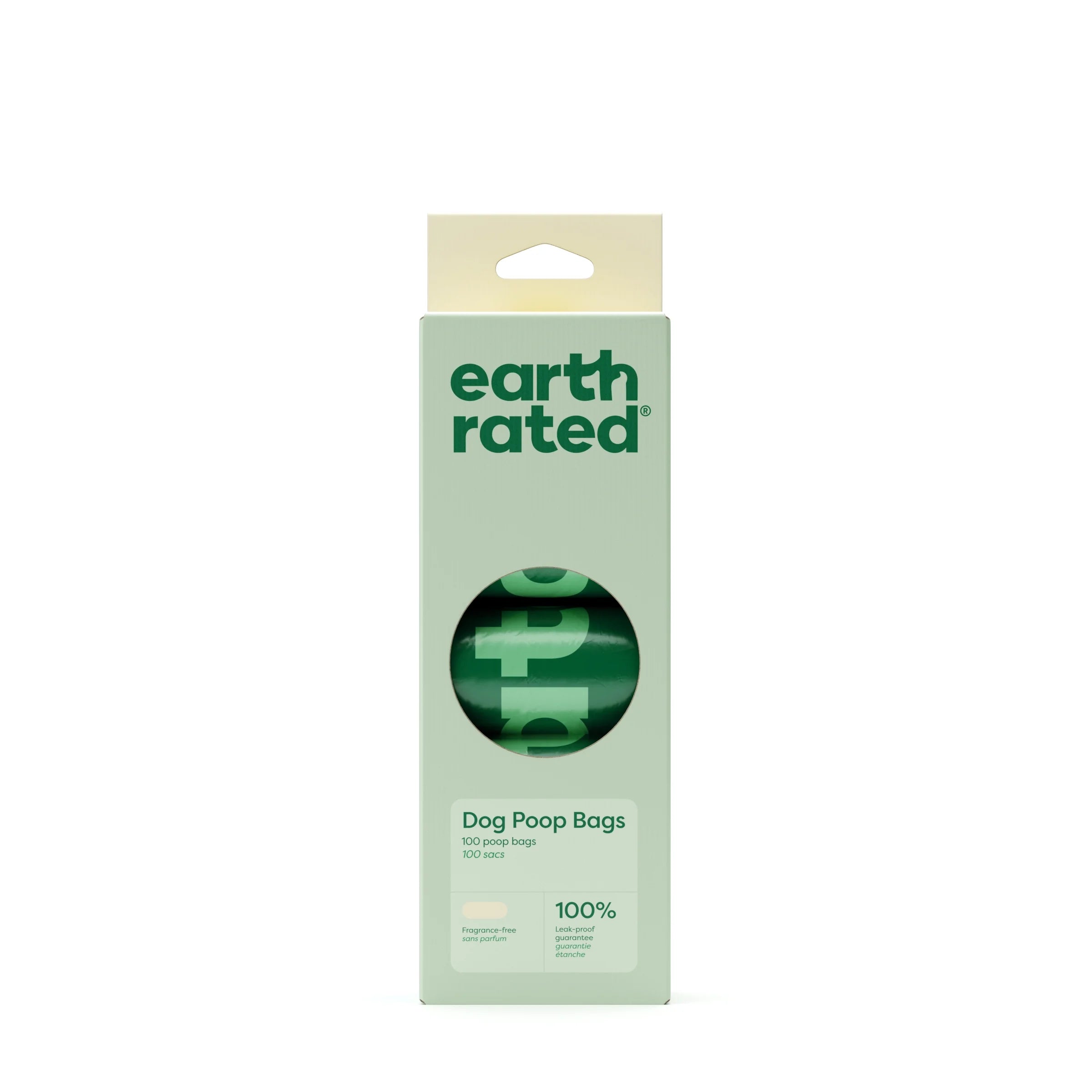 Unscented Leak-Proof Dog Waste Bags, 100 Count in 5 Convenient Refill Rolls