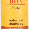 Waterless Cat Shampoo with Shea Butter and Honey - No Rinse Dry Shampoo for Kittens and Indoor Cats, Gentle Grooming Solution, 10 Fl Oz
