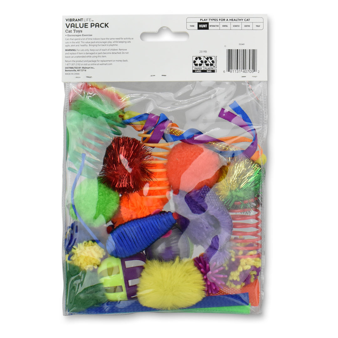 24 Piece Value Pack Cat Toys